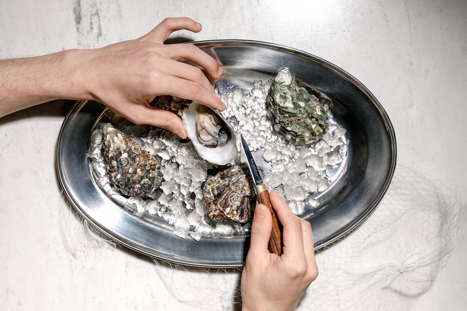 Устрицы в шампанском