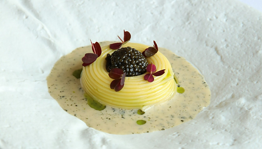 Белое вино, морепродукты и панорамы