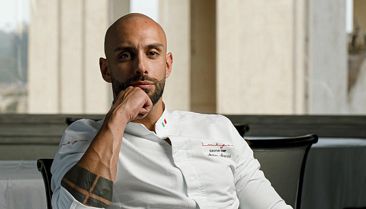 Андреа Антонини провел гастроужин в Selfie Astana