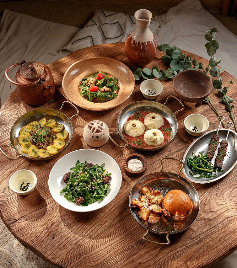 Yurta в Алматы обновил меню